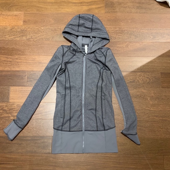Lululemon Grey Warm Hoodie - Picture 1 of 4